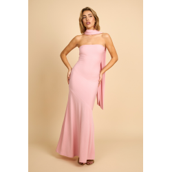 vestido con fular